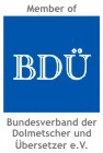 member of Bundesverband deutscher Übersetzer